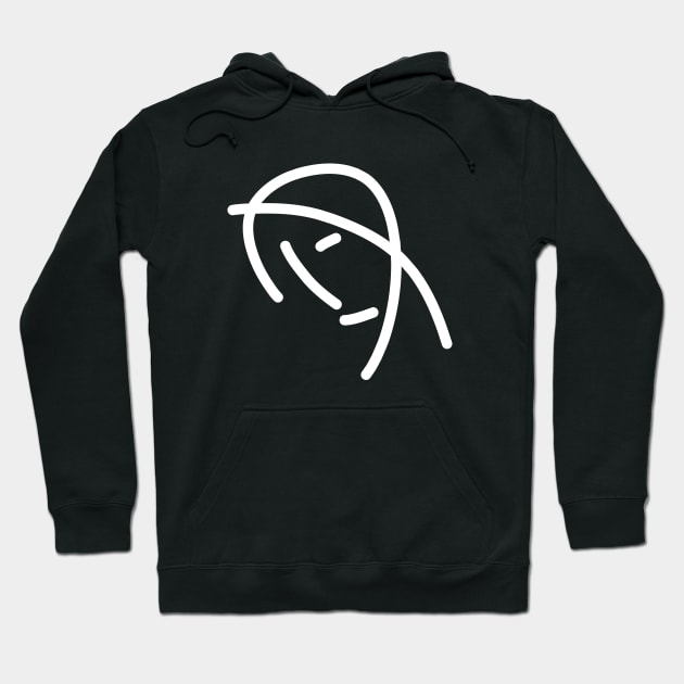 Abstract face Hoodie by LemonBox